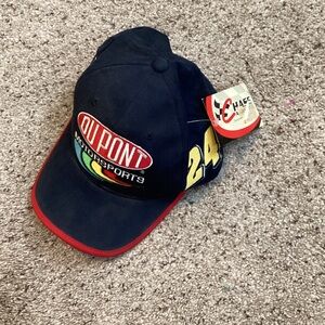 NWT- Vintage DuPont Motorsports Navy Cap #24 Jeff Gordon